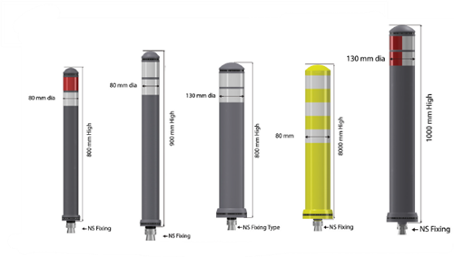City Pole Cones