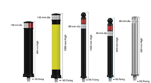 City Pole Cones