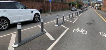 Jislon_Milestone_Island_City_Pole_Cones_Rediweld_Traffic