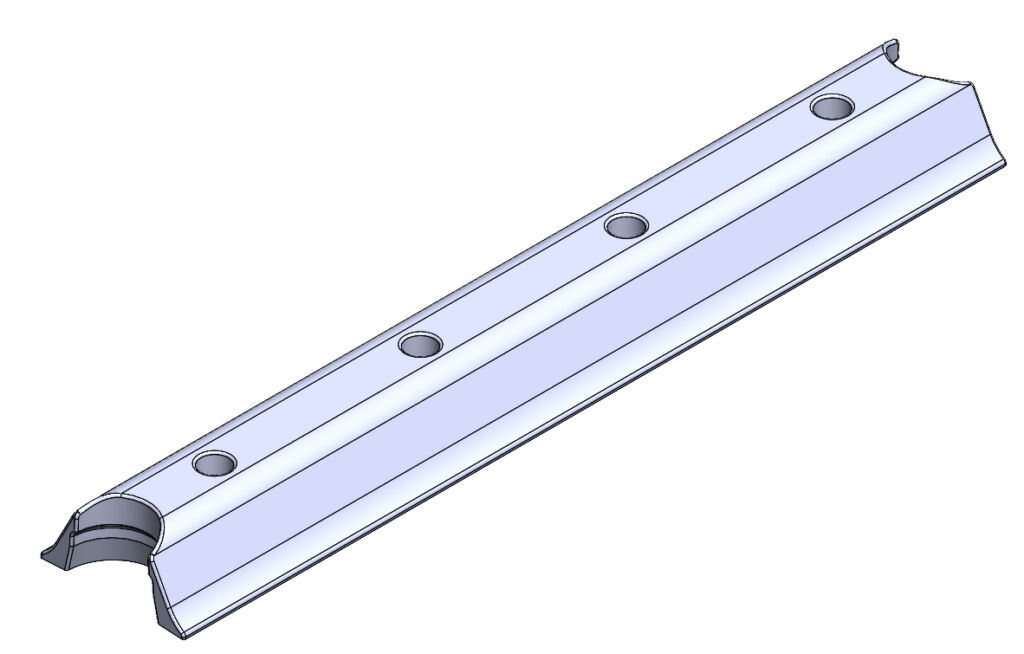 Technical illustration of Greenwich Wand Orca middle module.