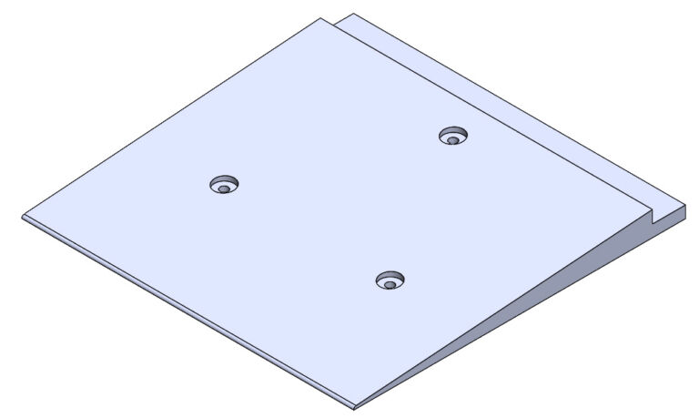 Bus ramp edge module