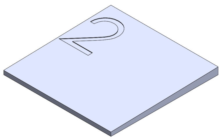 Bus ramp modular section numbered 2