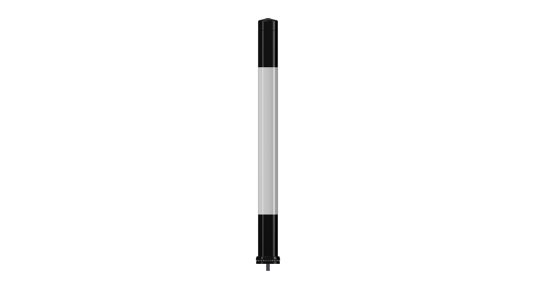 Jislon on-highway pole cone, black, 1000 mm high, NSE fixing