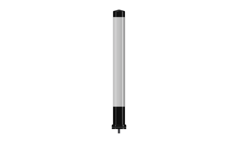 Jislon on-highway pole cone, black, 800 mm high, NSE fixing